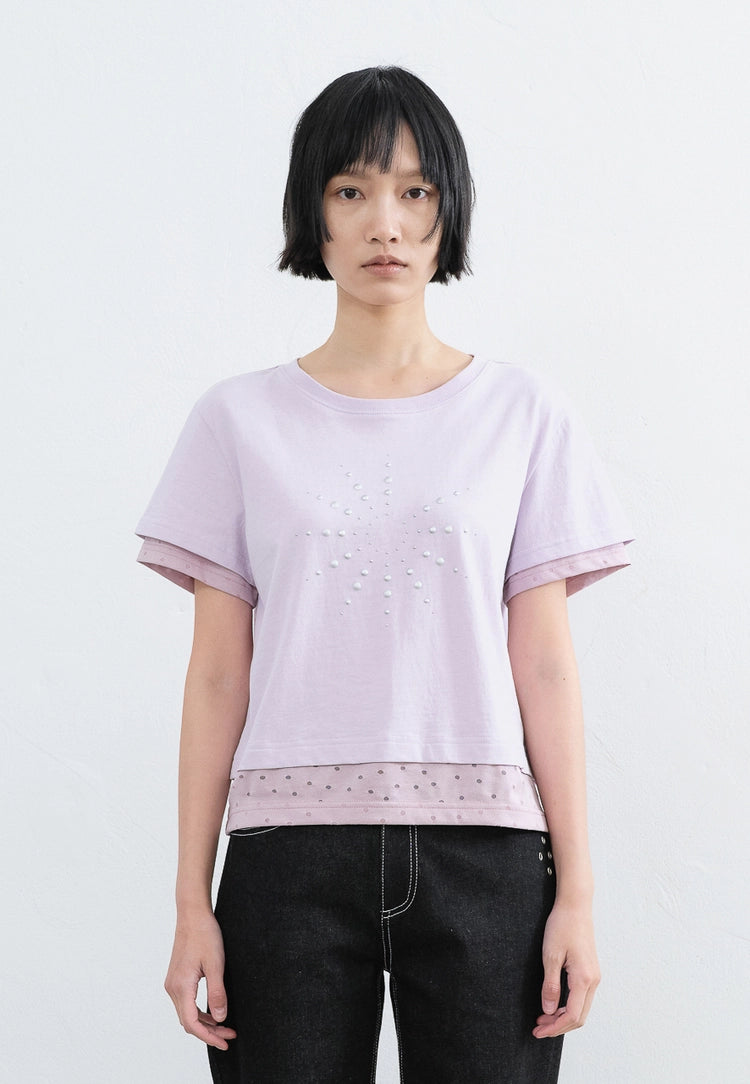 sealot-ss-26-layered-dot-stud-half-sleeve-top-lavender-lavender-s