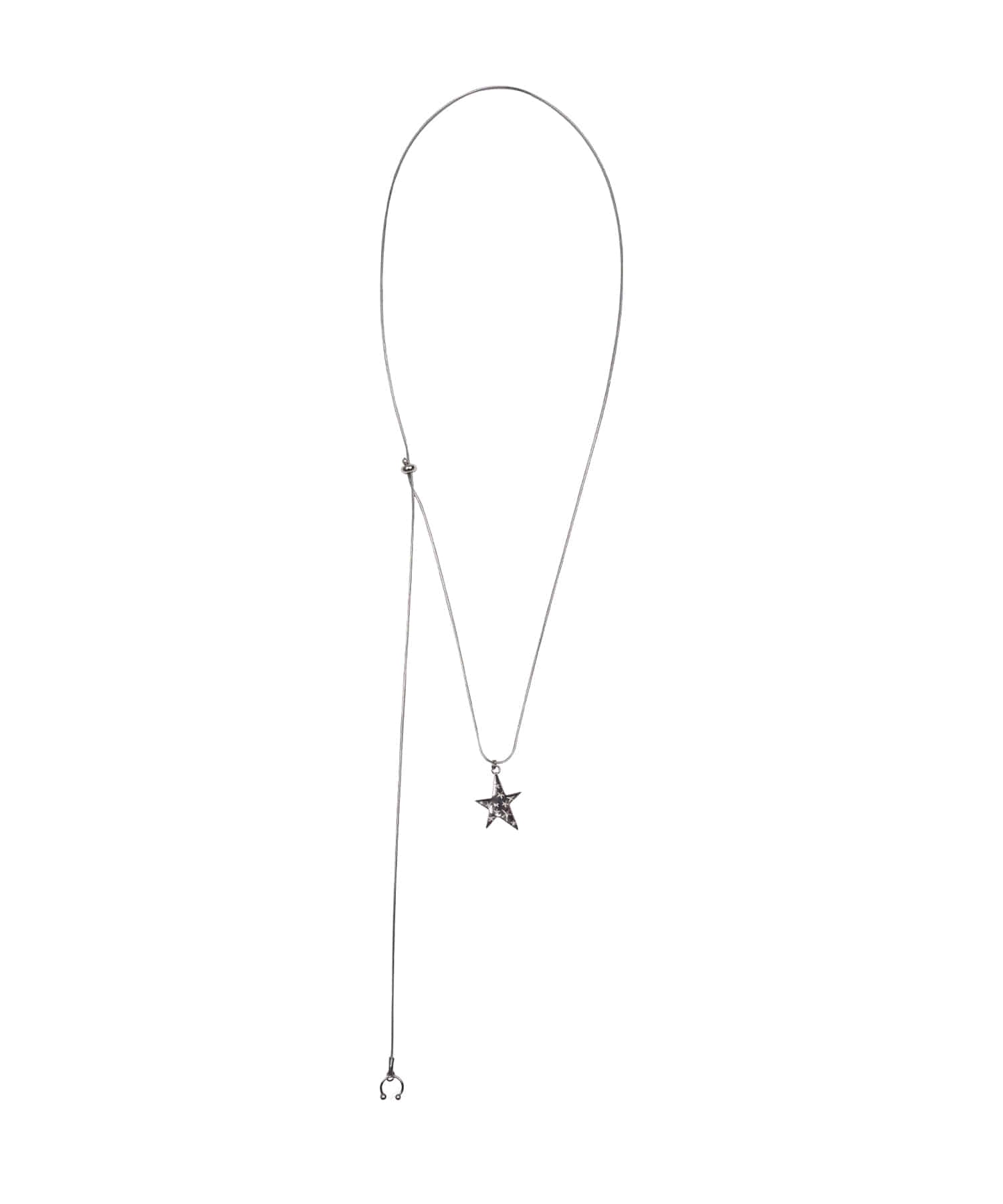high-school-disco-fw-25-rockstar-piercing-long-drop-necklace-silver-s