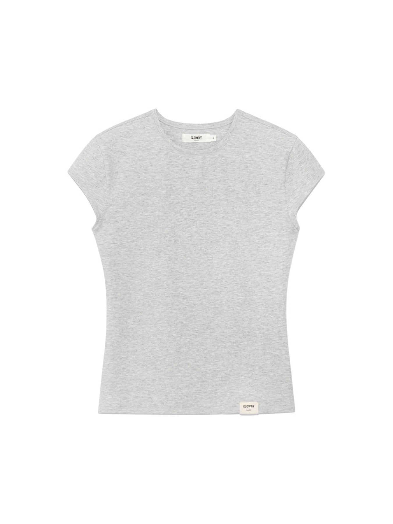 glowny-ss-26-g-slim-tee-melange-gray-gray-s