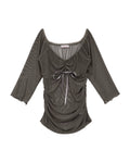 hetit-fw-26-mash-shirring-top-smoke-grey-smoke-grey-s