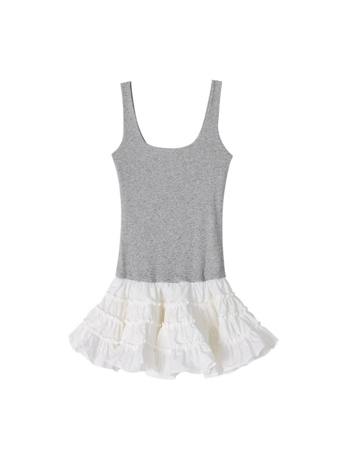 crank-ss-26-frill-tiered-dress-melange-grey-melange-grey-s