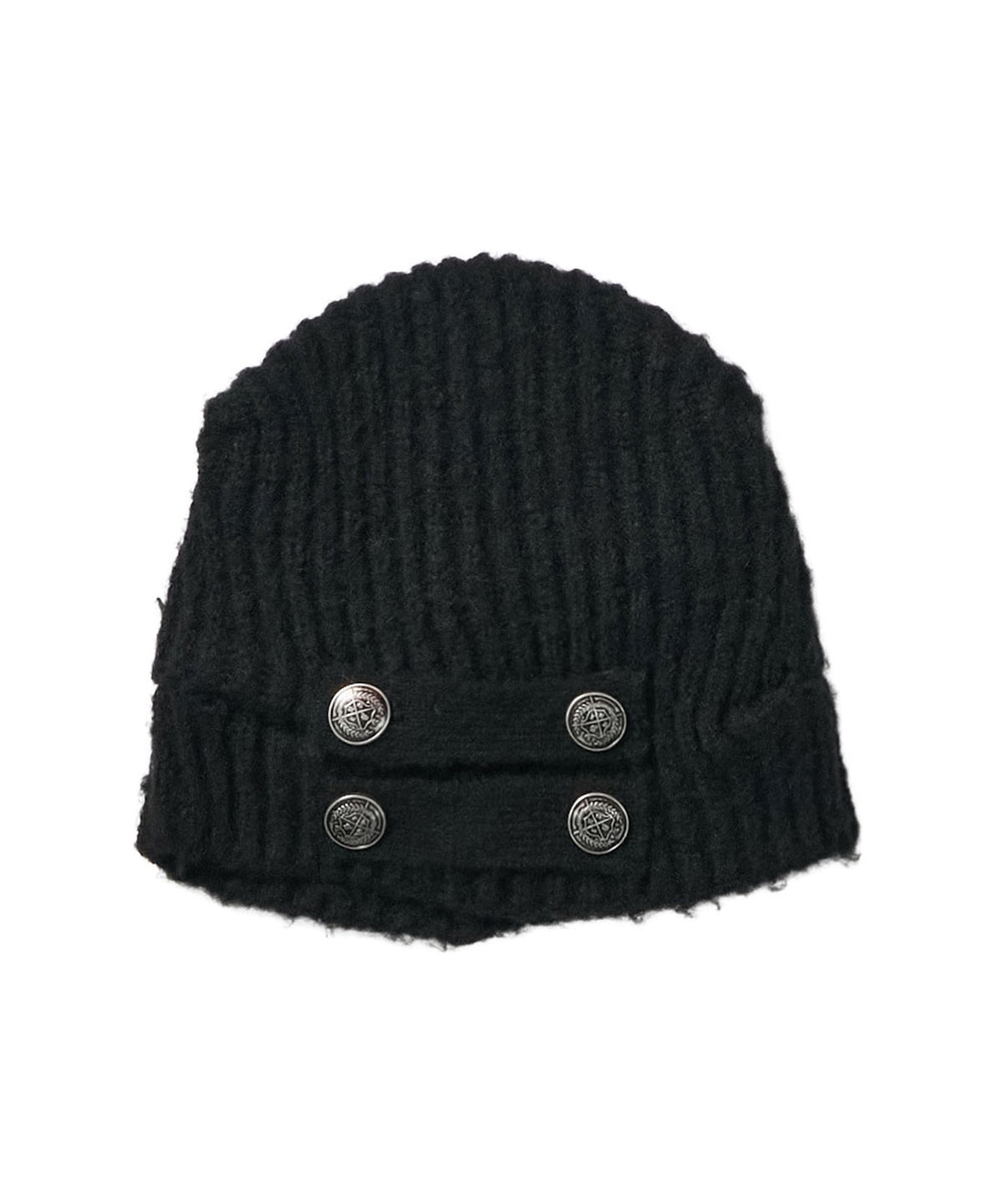 schism-inducing-fw-26-slouchy-button-knit-beanie-black-black-s