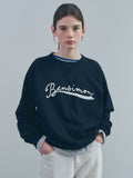 bensimon-ss-26-classic-logo-sweatshirt-navy-navy-s