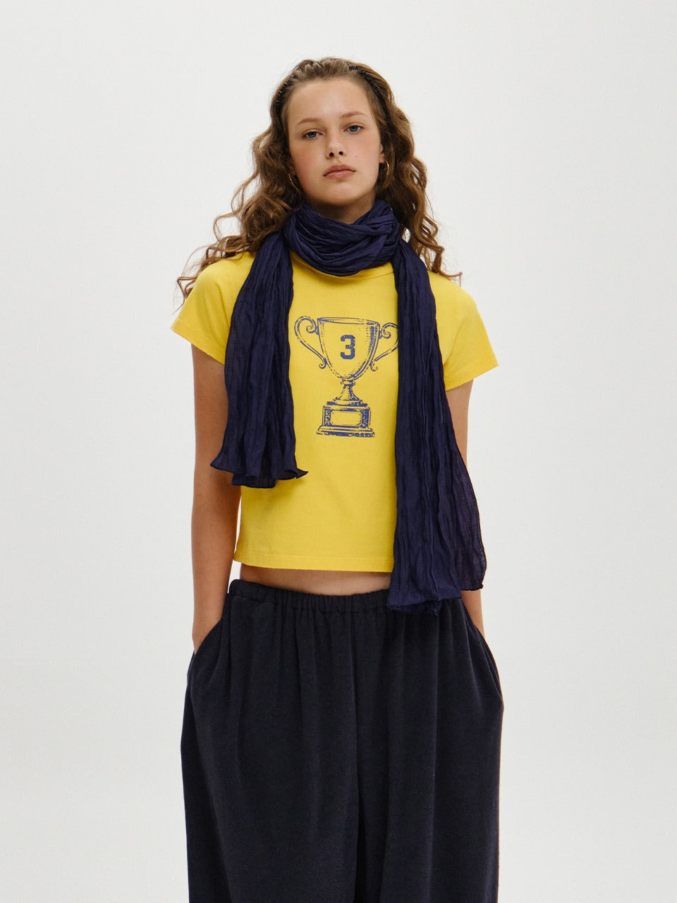 plzproject-fw-26-wrinkle-long-scarf-navy-navy-s