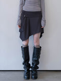 damio-ss-26-diagonal-wrap-mini-skirt-charcoal-charcoal-s