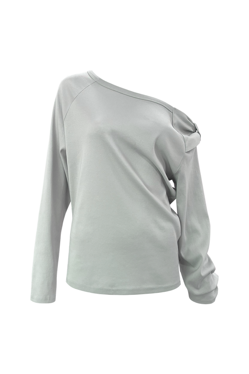 chemehc-ss-26-bow-one-shoulder-long-sleeve-light-gray-light-gray-s