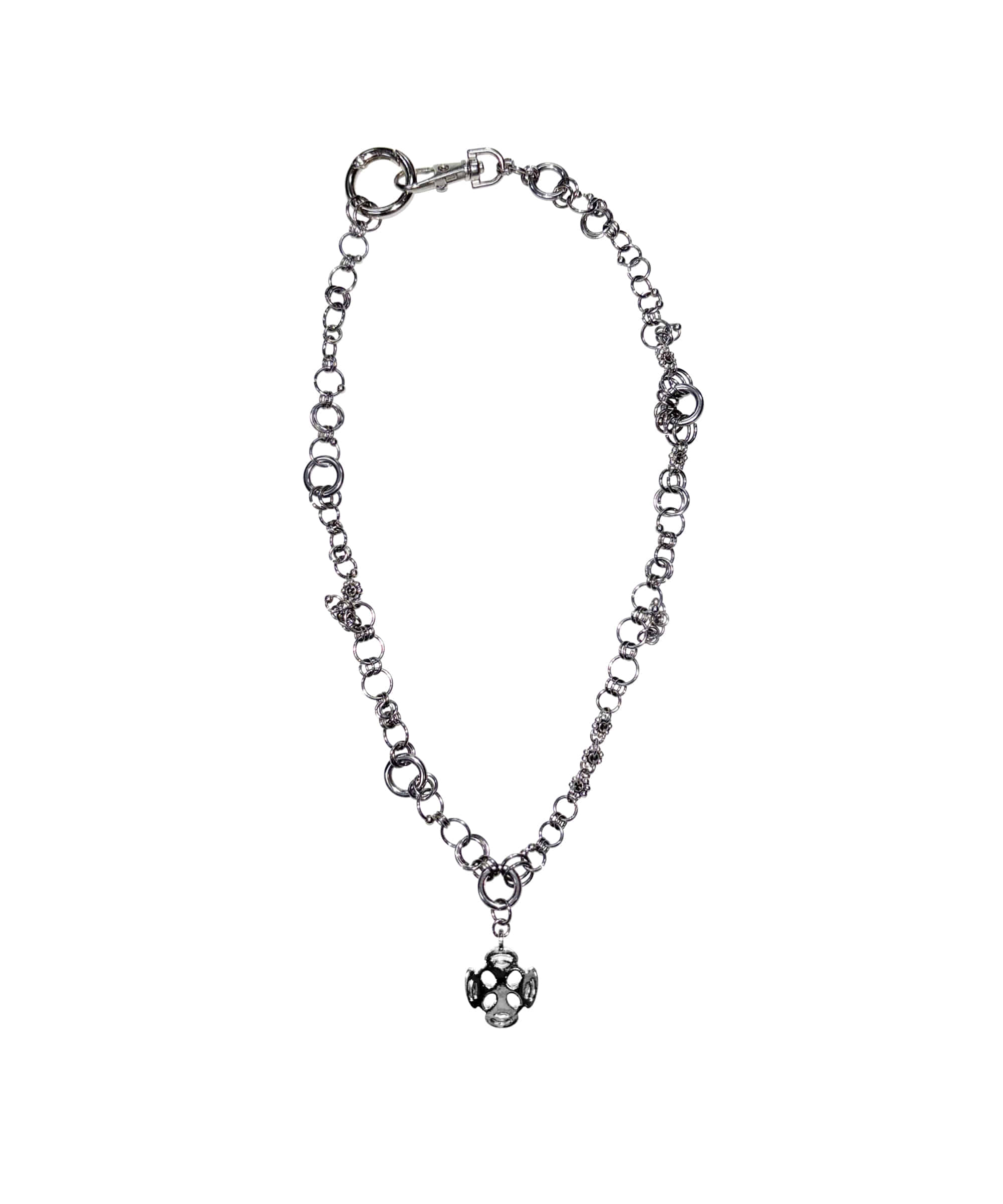 0104-ss-25-sno32-o-ring-multi-chain-silver-one-size