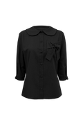 chemehc-fw-26-bow-mid-sleeve-blouse-black-black-s