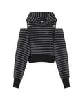 bauf-ss-25-stripe-cutout-offshoulder-crop-hoodie-(black)