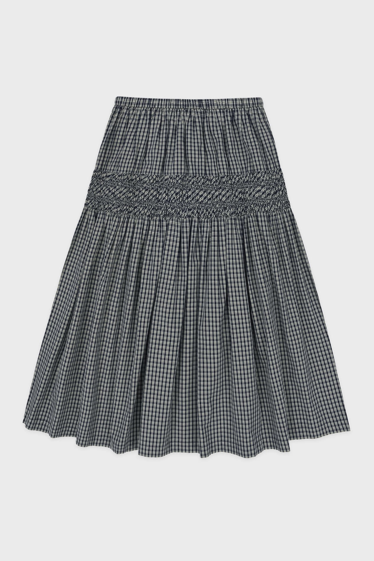 sinoon-fw-25-sinoon-smocking-flared-skirt-navy-navy-s
