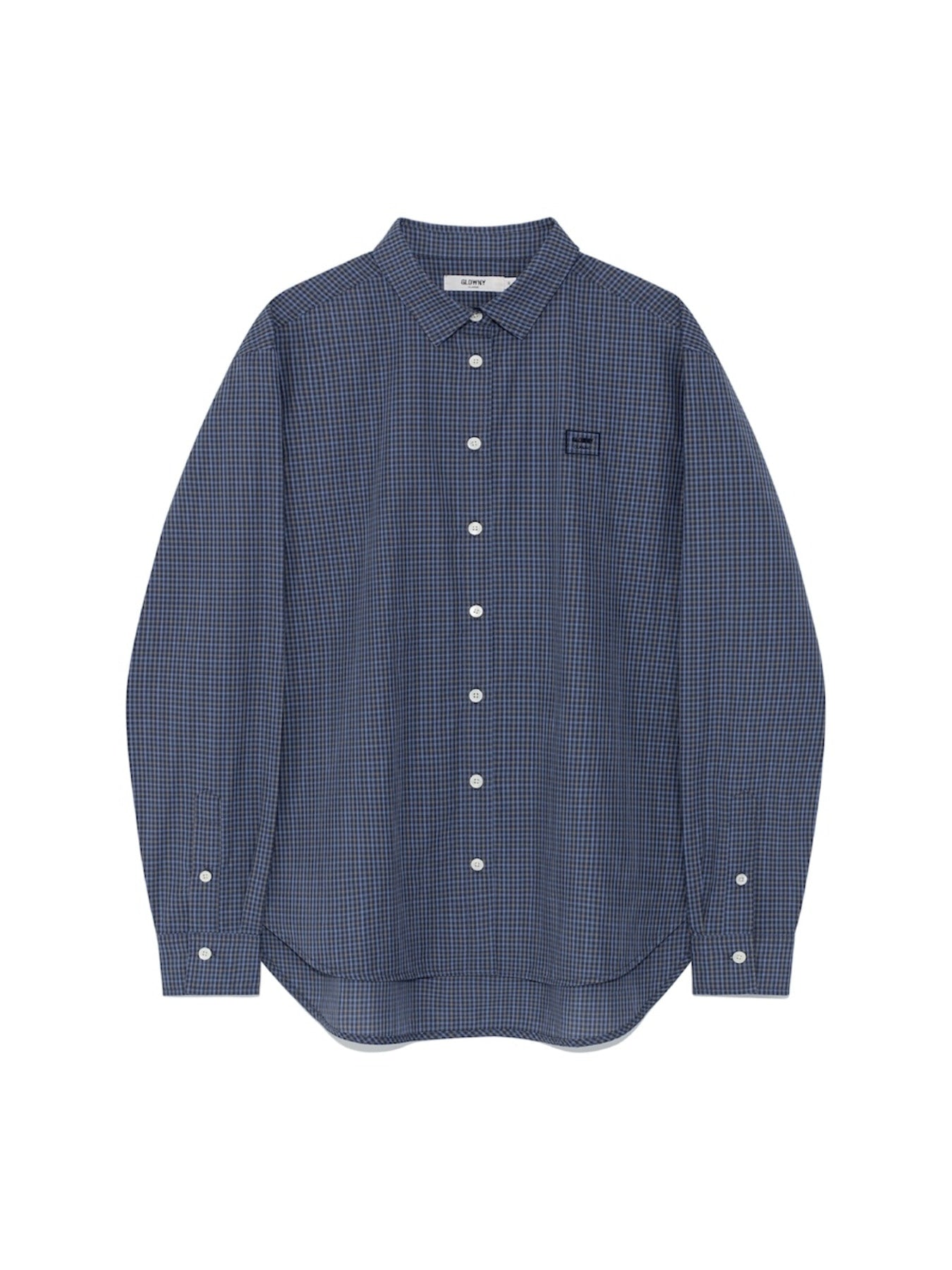 glowny-ss-26-g-classic-embroidered-button-up-shirt-navy-navy-s