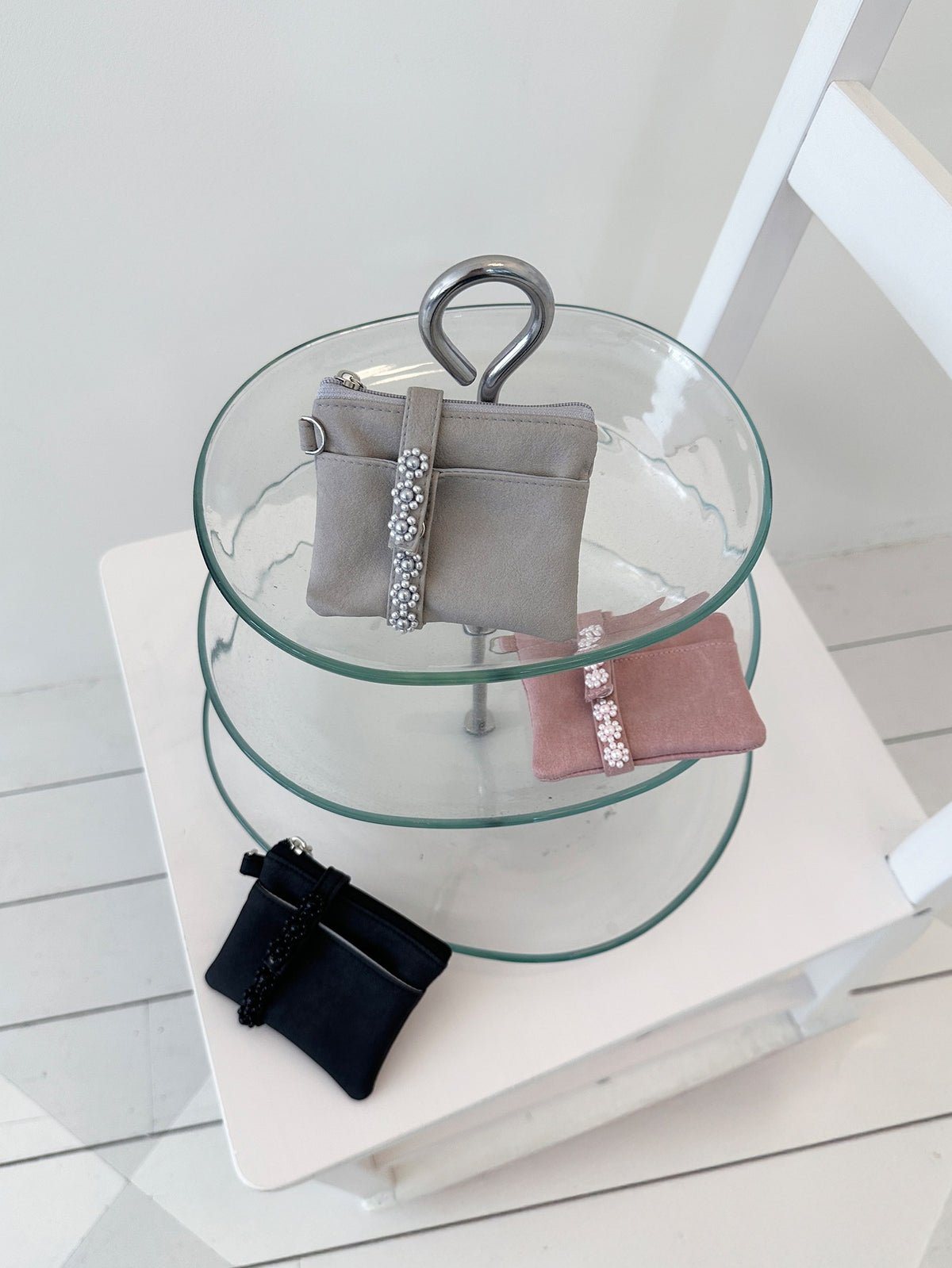 nariobjet-fw-26-nareaf-blurry-card-wallet-light-gray-light-gray-s