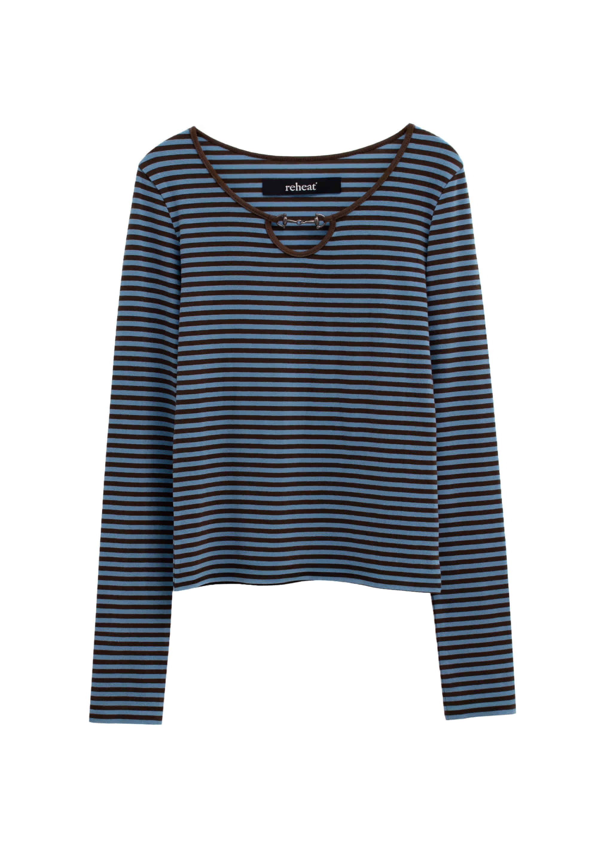 reheat-ss-26-horsebit-detail-stripe-top-blue-blue-s