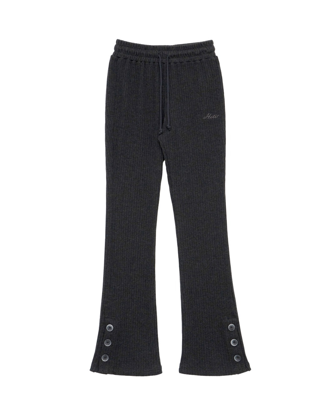 hetit-fw-25-easy-button-slim-pants-charcoal-charcoal-s
