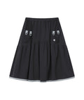 bauf-fw-26-bunny-ear-layered-skirt-charcoal-brown-s
