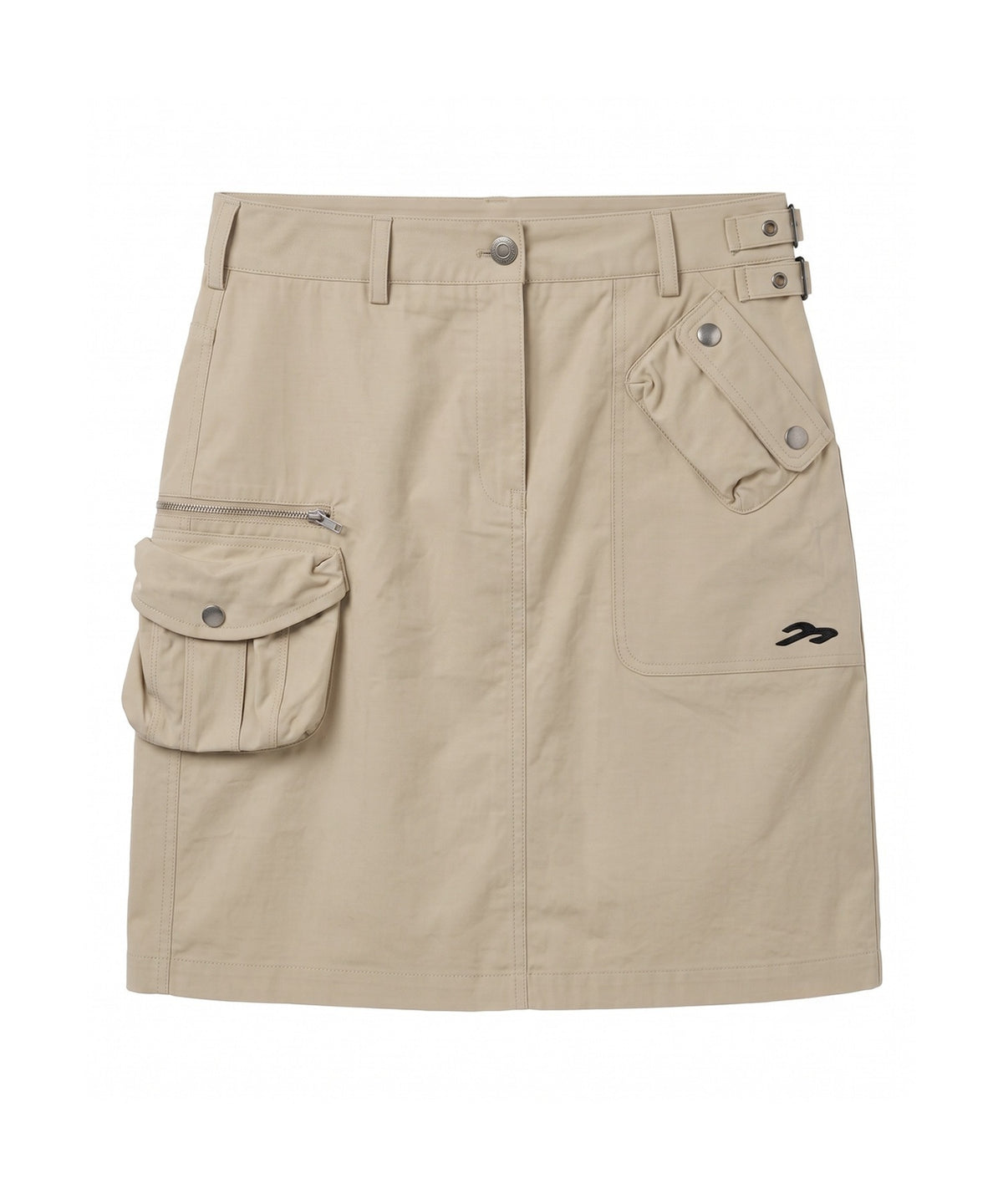 tansanmagnesium-fw-26-belted-cargo-pocket-skirt-beige-beige-s