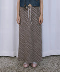 hokuspokus-fw-25-strata-jersey-skirt-brown-brown-s