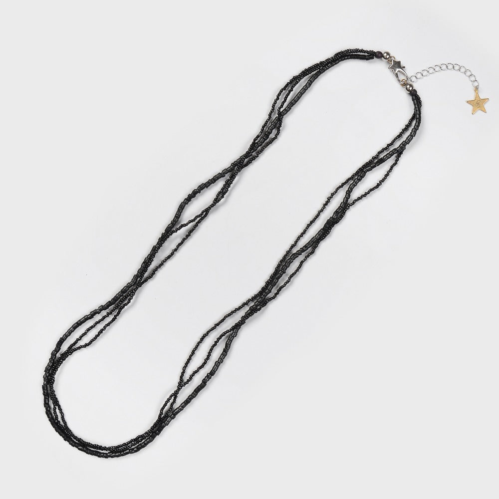 eireve-seasonless-wood-beads-mix-long-necklace-black