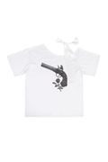 darling-you-are-bad-summer-25-ribbon-rose-pistol-tee-#white