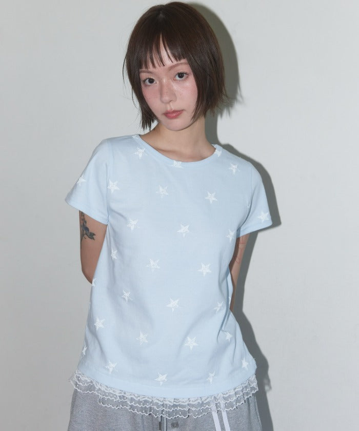 fancy-club-ss-25-lace-star-layered-tee-sky-blue-f25qb118-sky-blue-s