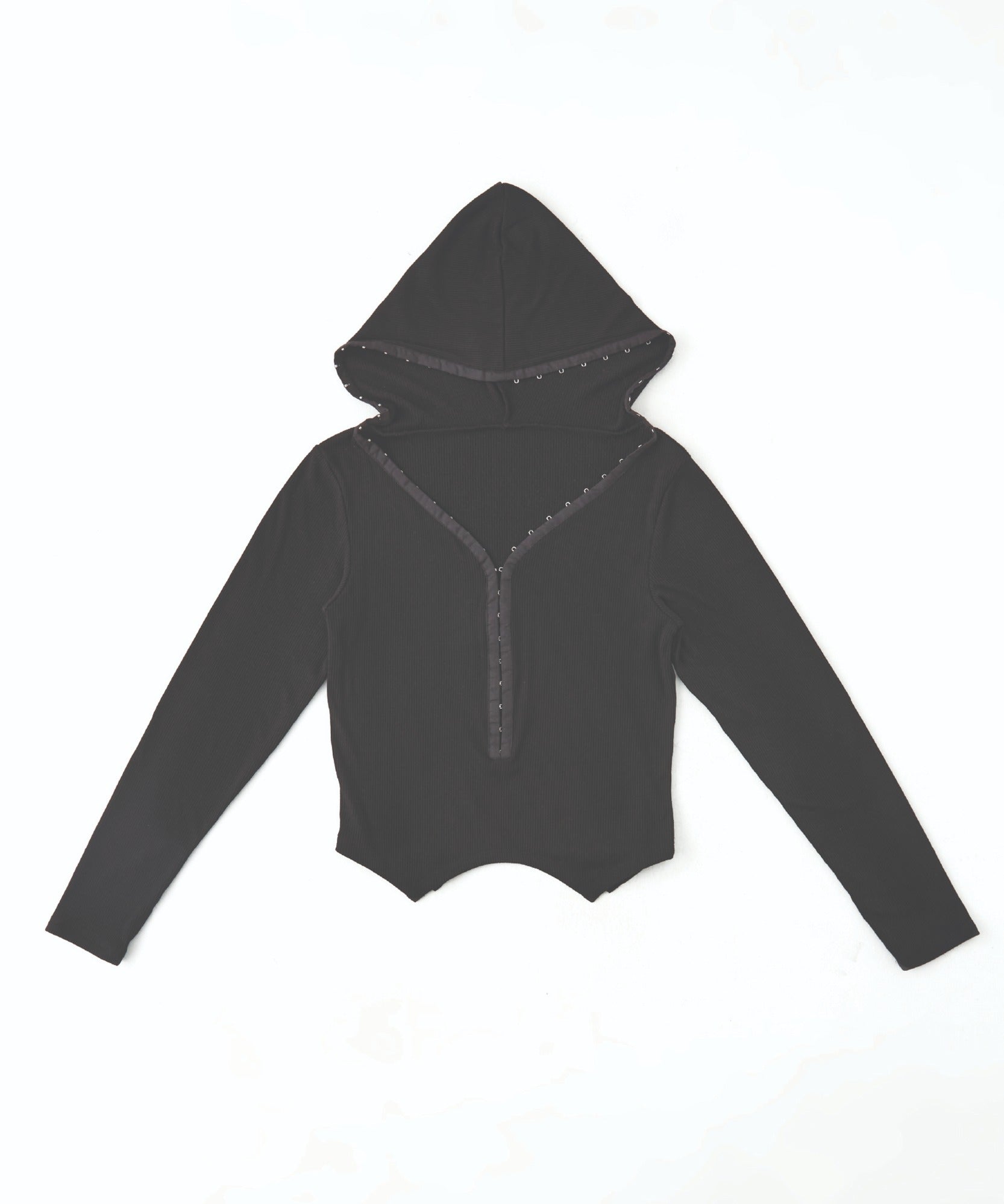 cutout-ss-26-hooked-hoodie-black-black-s