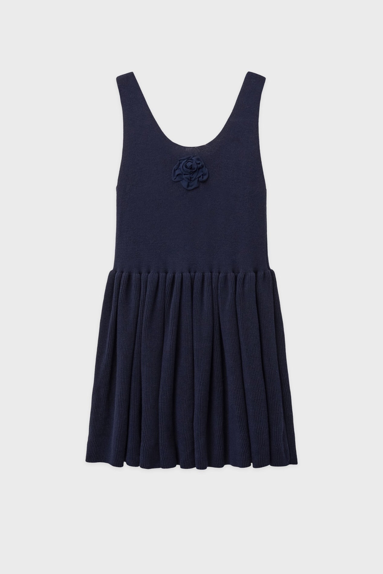 sinoon-fw-25-sn-rose-knit-dress-navy-navy-s