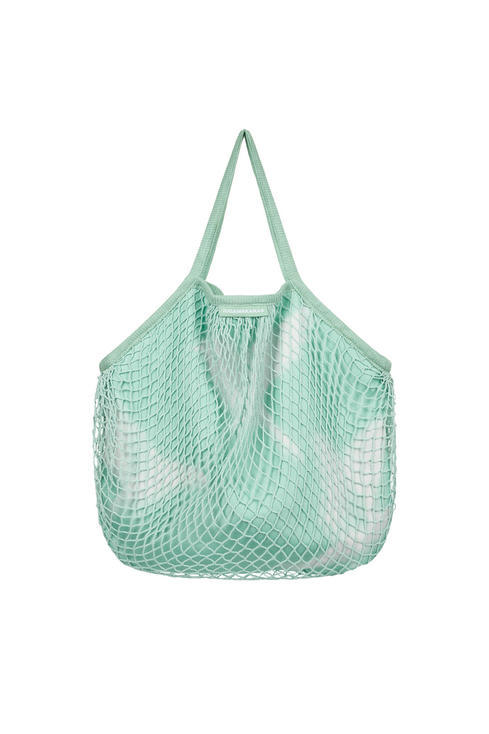 iugamakaras-fw-26-wavy-layered-net-bag-mint-red-s