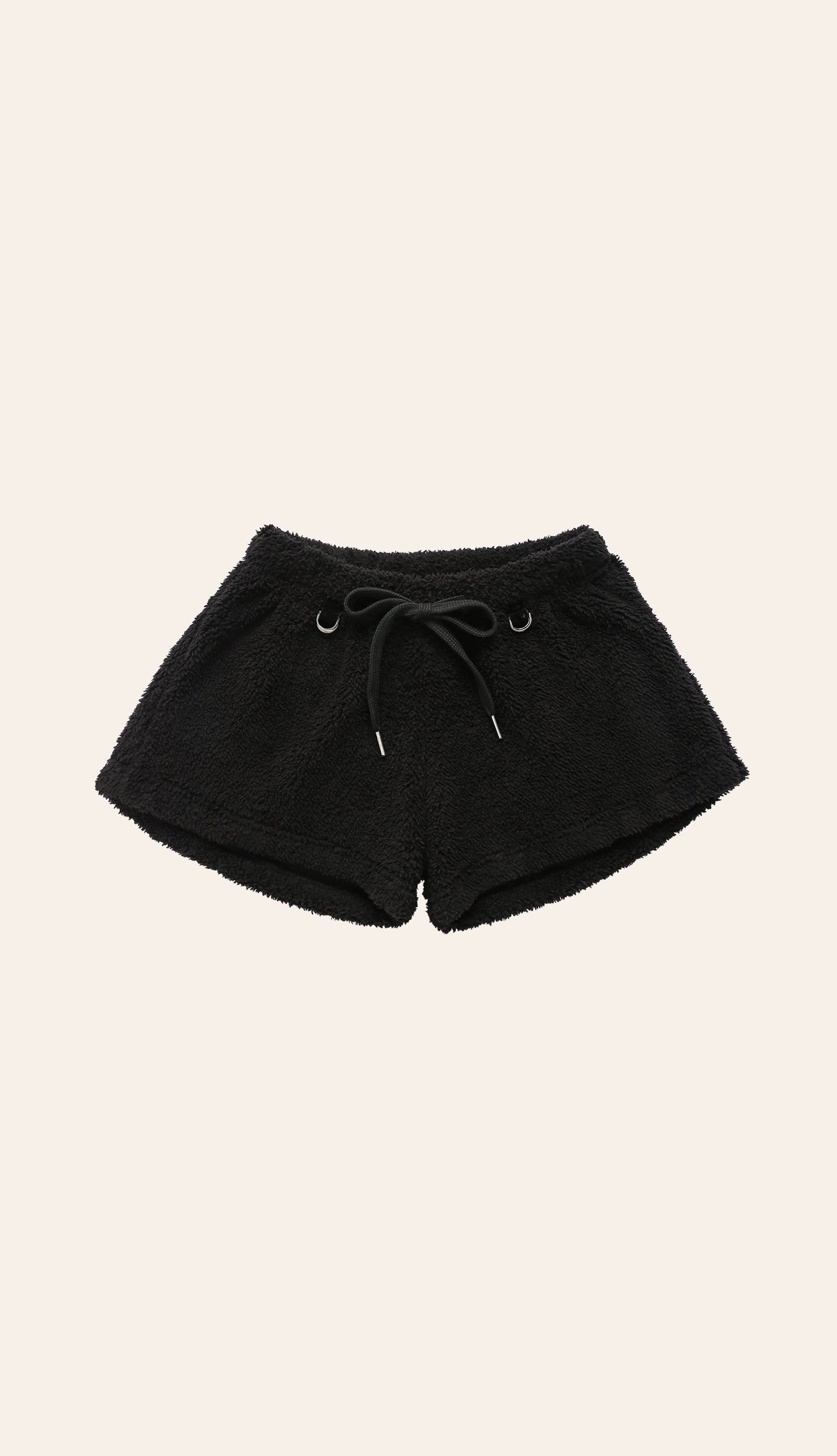 fanyoung-ss-26-fluffy-short-black-black-s