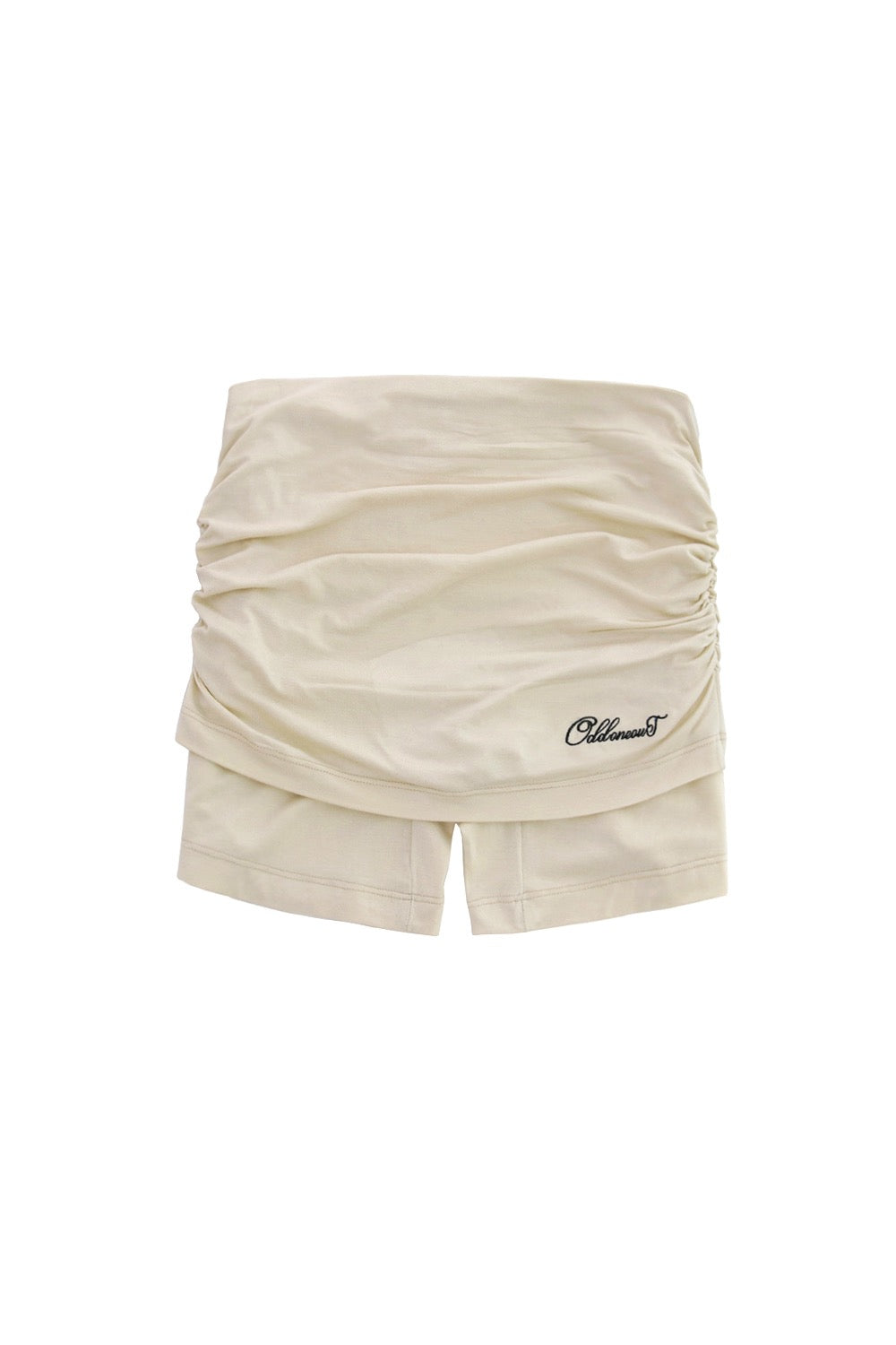 odd-one-out-ss-26-mono-shirring-short-skirt-pants-yellow-yellow-s