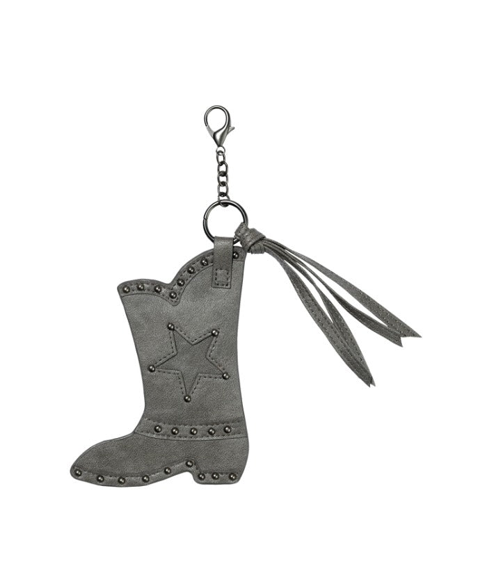 nastyfancyclub-ss-26-western-boots-keyring-gray-f26qe987-gray-s