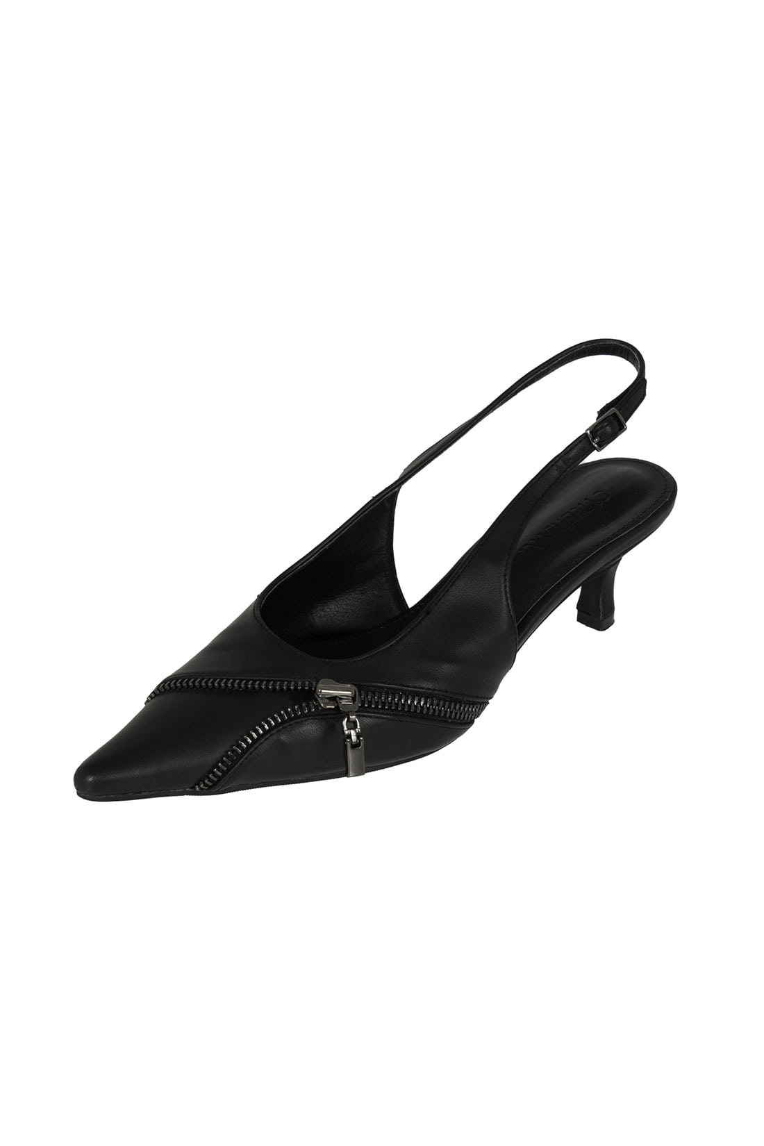 synerjyn-fw-25-diagonal-zipper-slingback-black-black-s
