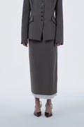 mausoleum-ss-26-contrast-layered-slim-line-long-skirt-ash-brown-ash-brown-s