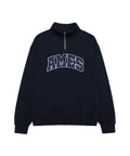 ames-worldwide-fw-25-basic-applique-half-zip-sweatshirt-navy-navy-s