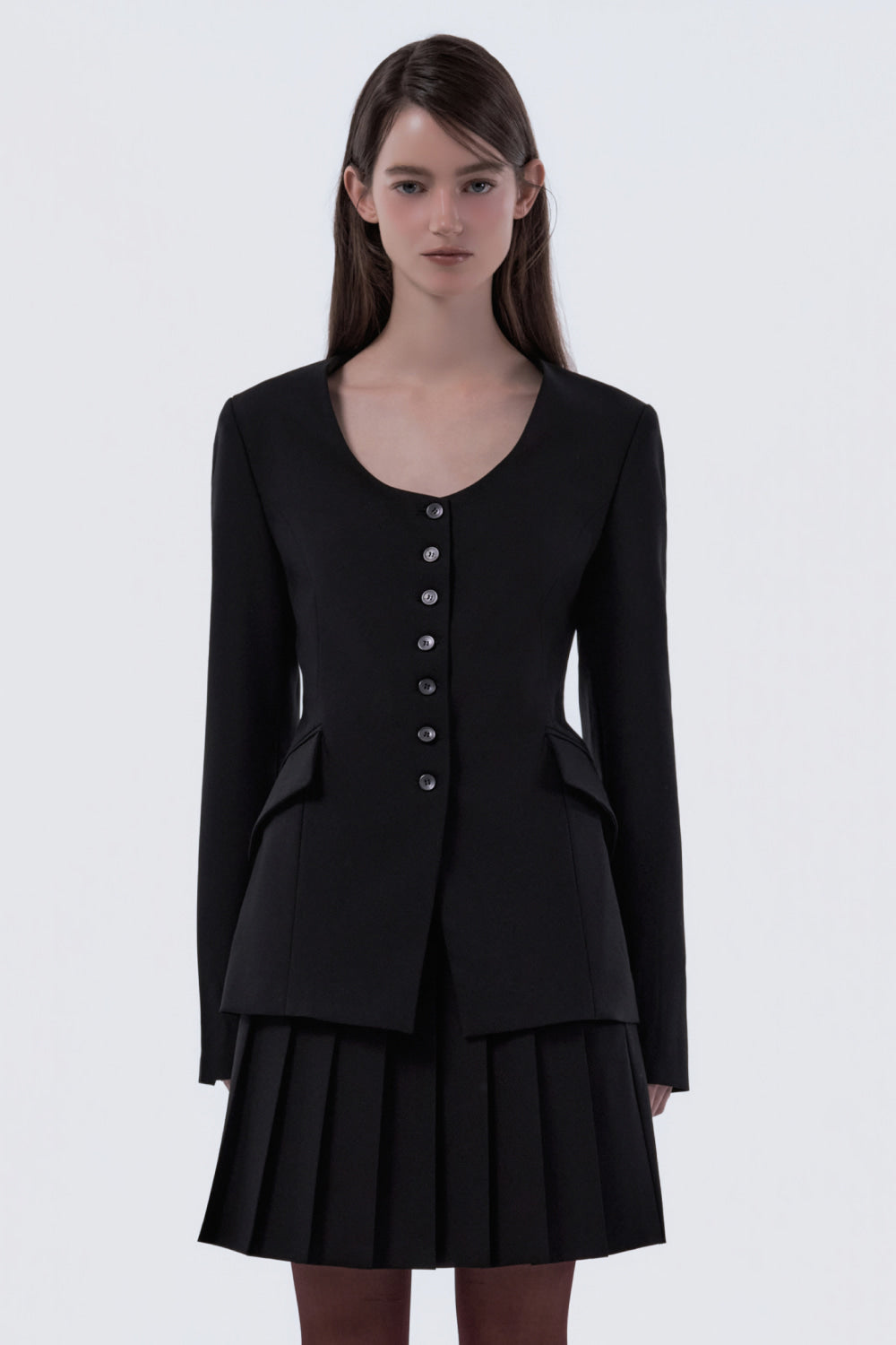 mausoleum-ss-26-emma-round-neck-jacket-black-black-s