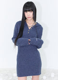 as-on-fw-26-cobalt-hood-knit-dress-blue-blue-s