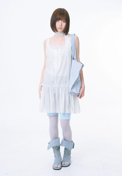 innermuseum-ss-26-dot-babydoll-chiffon-shirring-dress-lemon-dot-lemon-dot-s