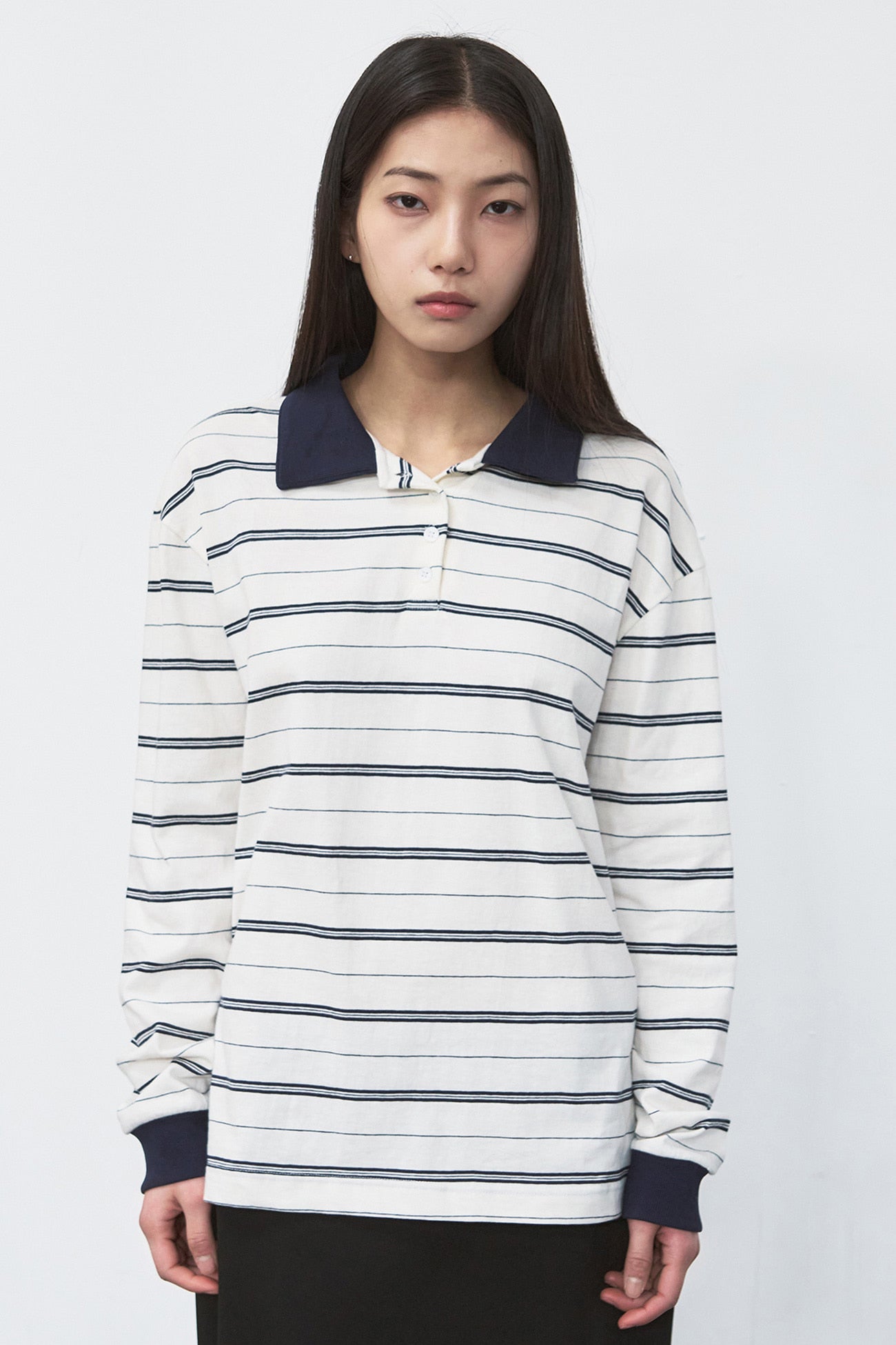 sis-a-ss-26-over-striped-polo-t-shirt-white-white-s