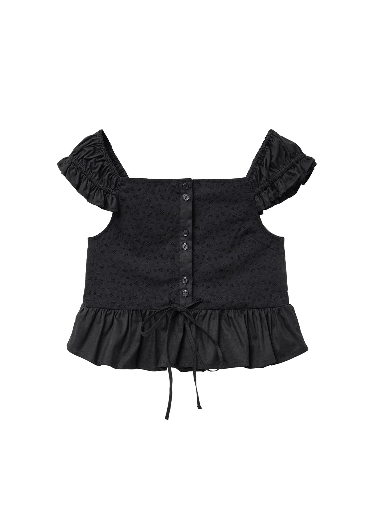 yahn-sisi-ss-26-grape-cropped-cotton-blouse-black-black-s