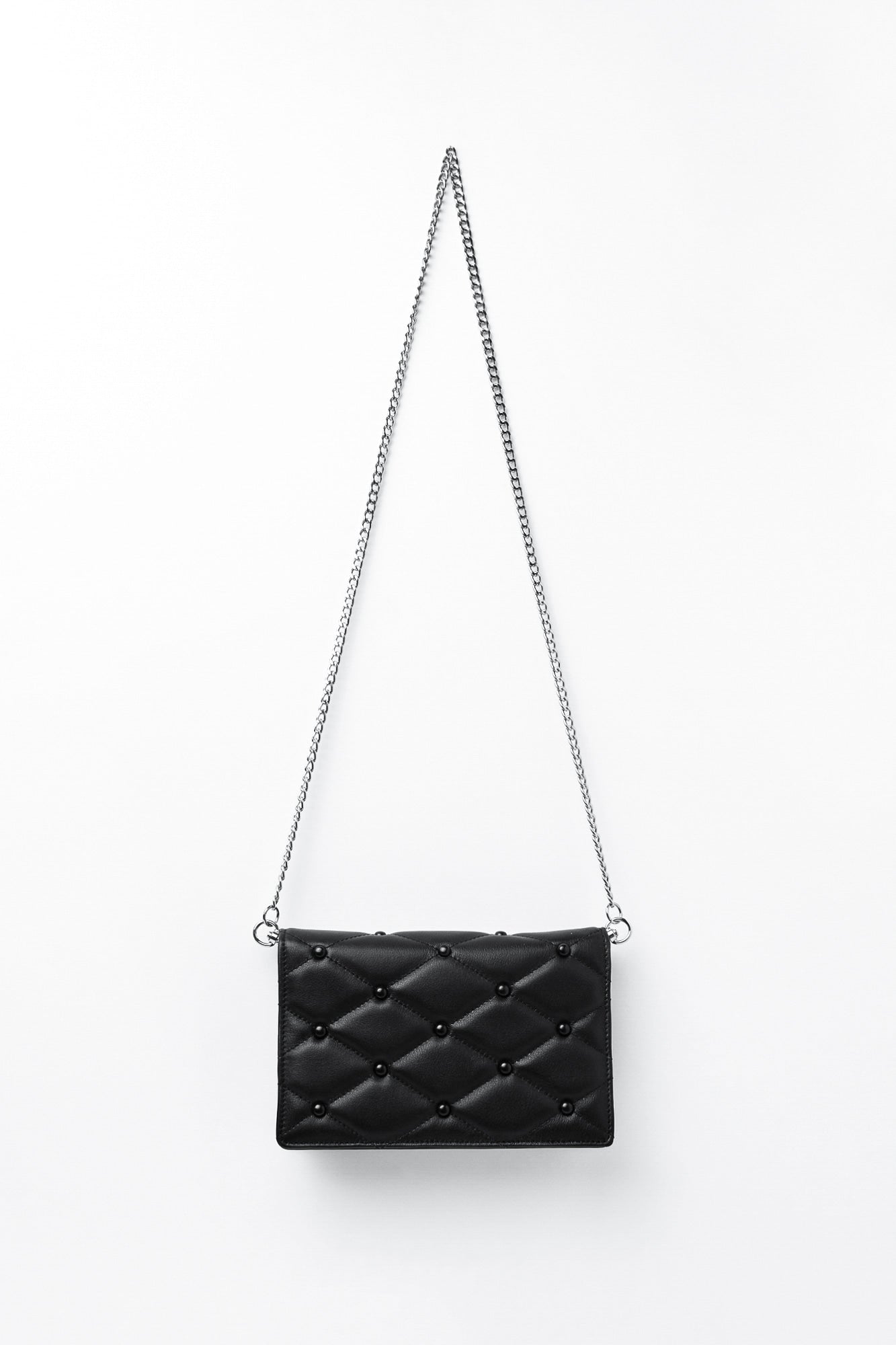 losesleepover-ss-25-mini-stud-cow-leather-puff-crossbody-*black