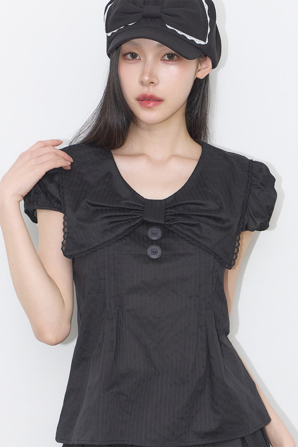 illigo-ss-26-sailor-bow-collar-blouse-black-black-s