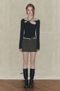 pain-or-pleasure-fw-26-nix-mini-skirt-deep-khaki-khaki-s