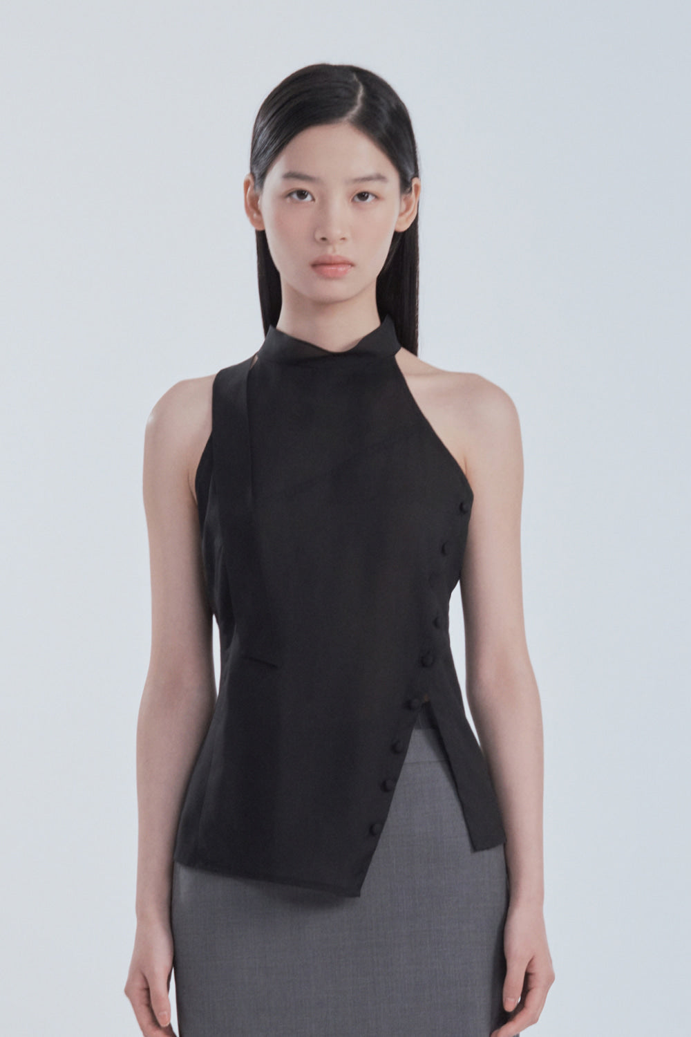 mausoleum-fw-26-asymmetric-scarf-halter-neck-blouse-black-black-s