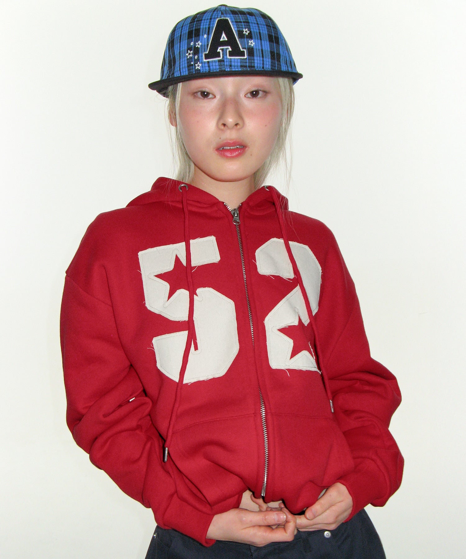 ames-worldwide-ss-26-52-applique-hoodie-zip-up-red-red-s