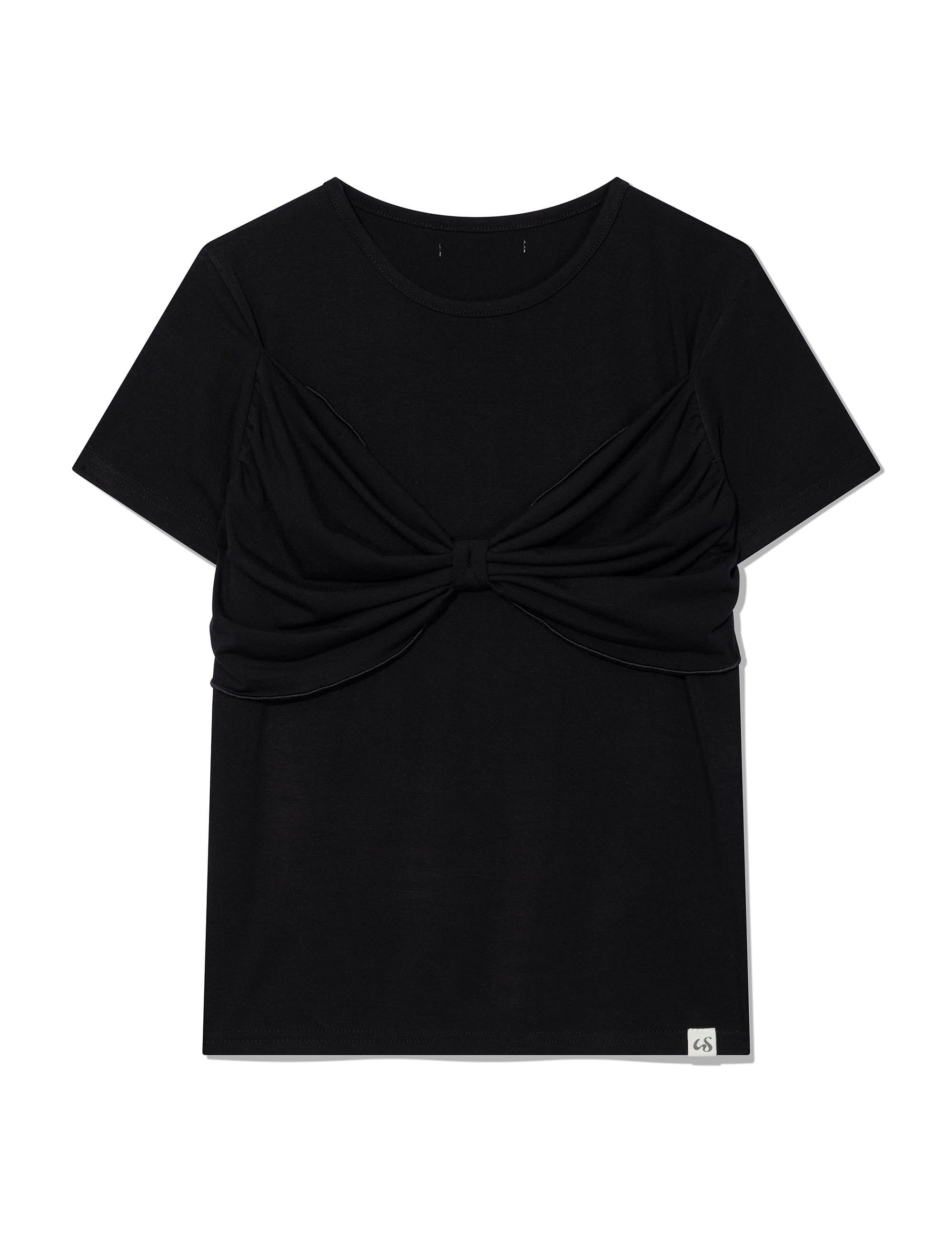 uglyshadow-ss-26-ribbon-t-shirt-black-black-s