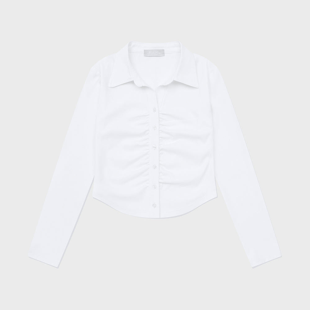 moonfairy-fw-24-lony_shirring_shirtwhite