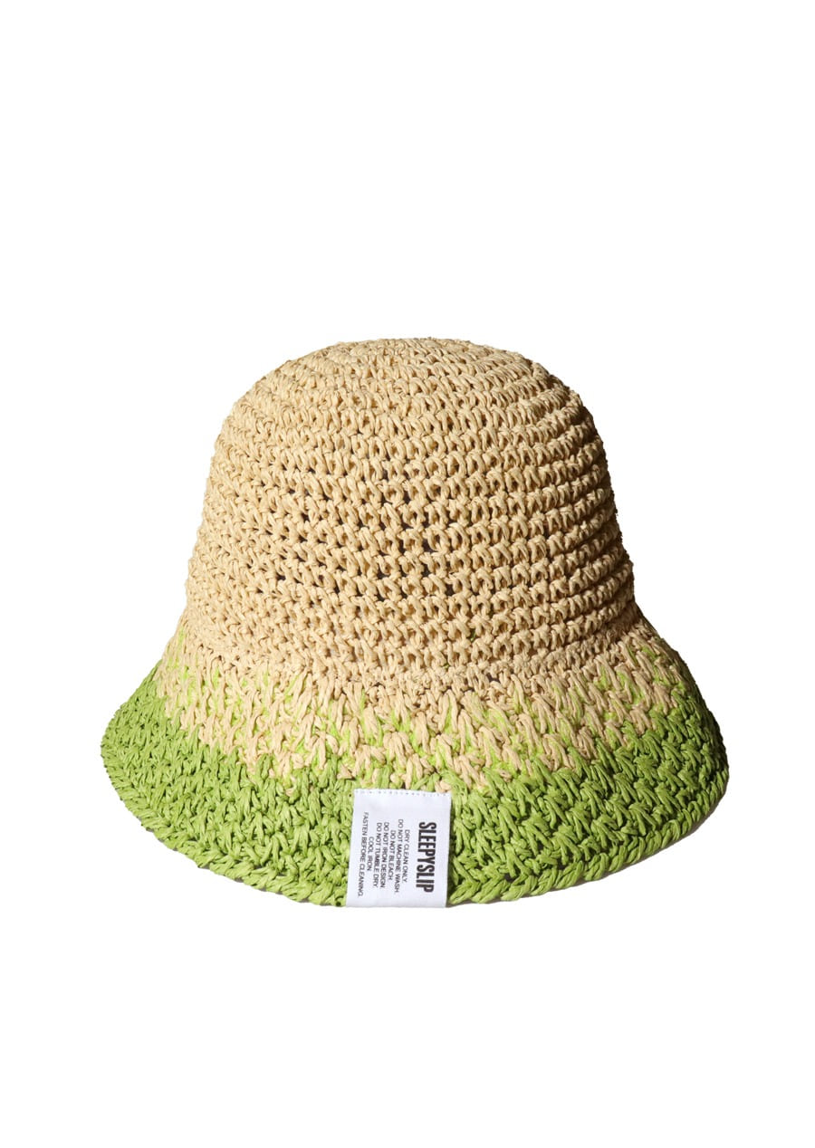 sleepy-slip-fw-26-morea-beigegreen-bucket-hat-beige-green-s