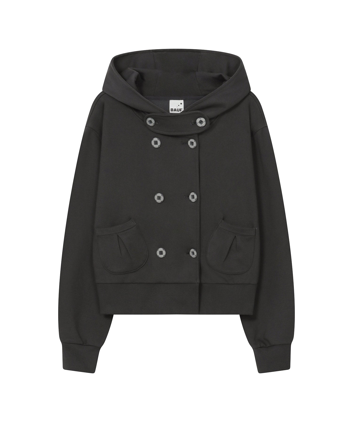 bauf-ss-26-double-button-hood-jacket-charcoal-charcoal-s