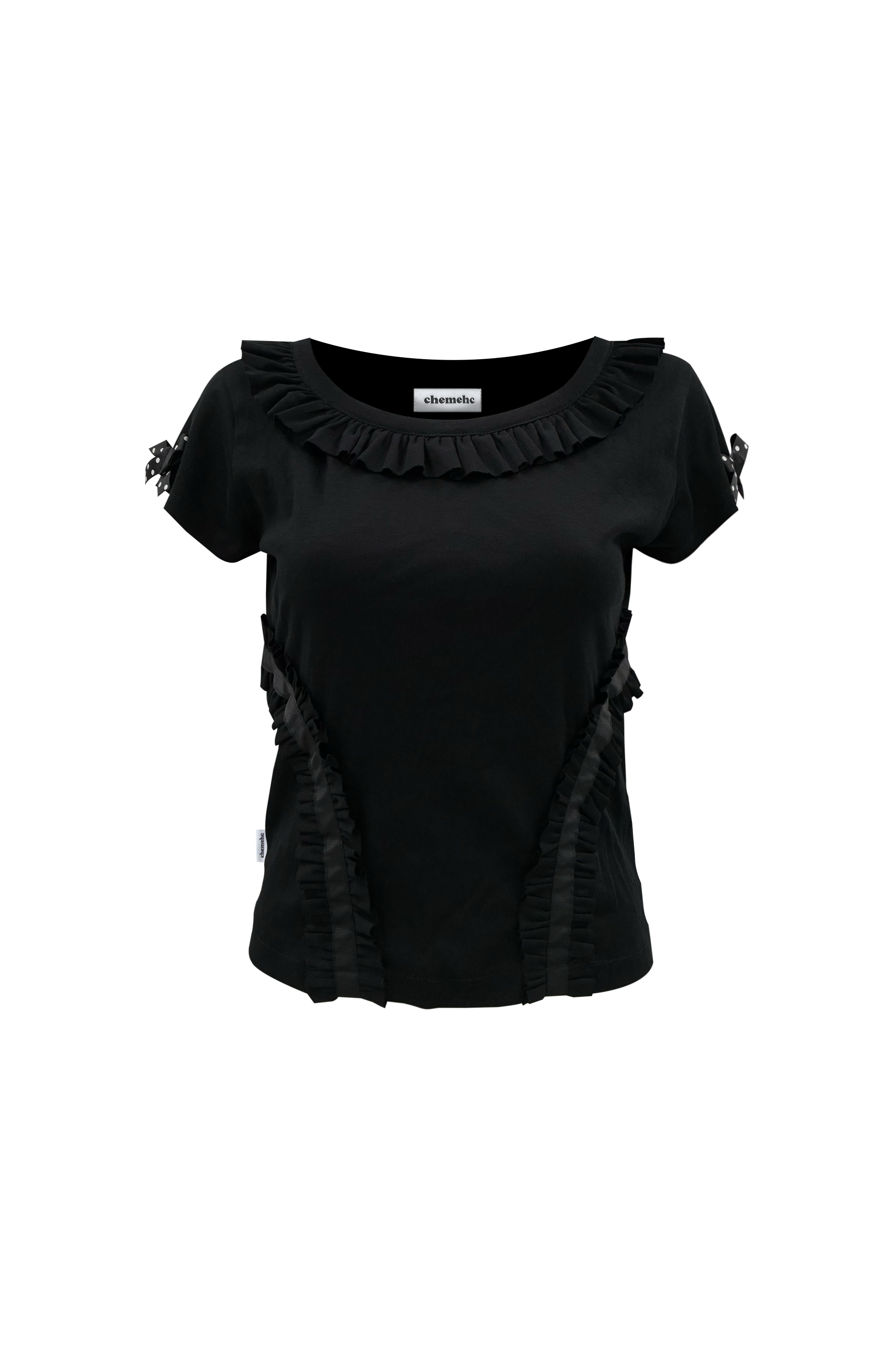 chemehc-ss-25-curved-frill-tee-(black)