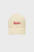 sinoon-ss-25-classic-logo-cap-cream-cream-s