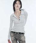 a-few-comments-fw-25-knit-metal-button-collared-long-sleeve-top-white-white-s